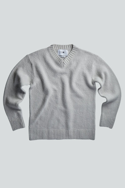 GREYSON V-NK 6466 SWEATER, GREY
