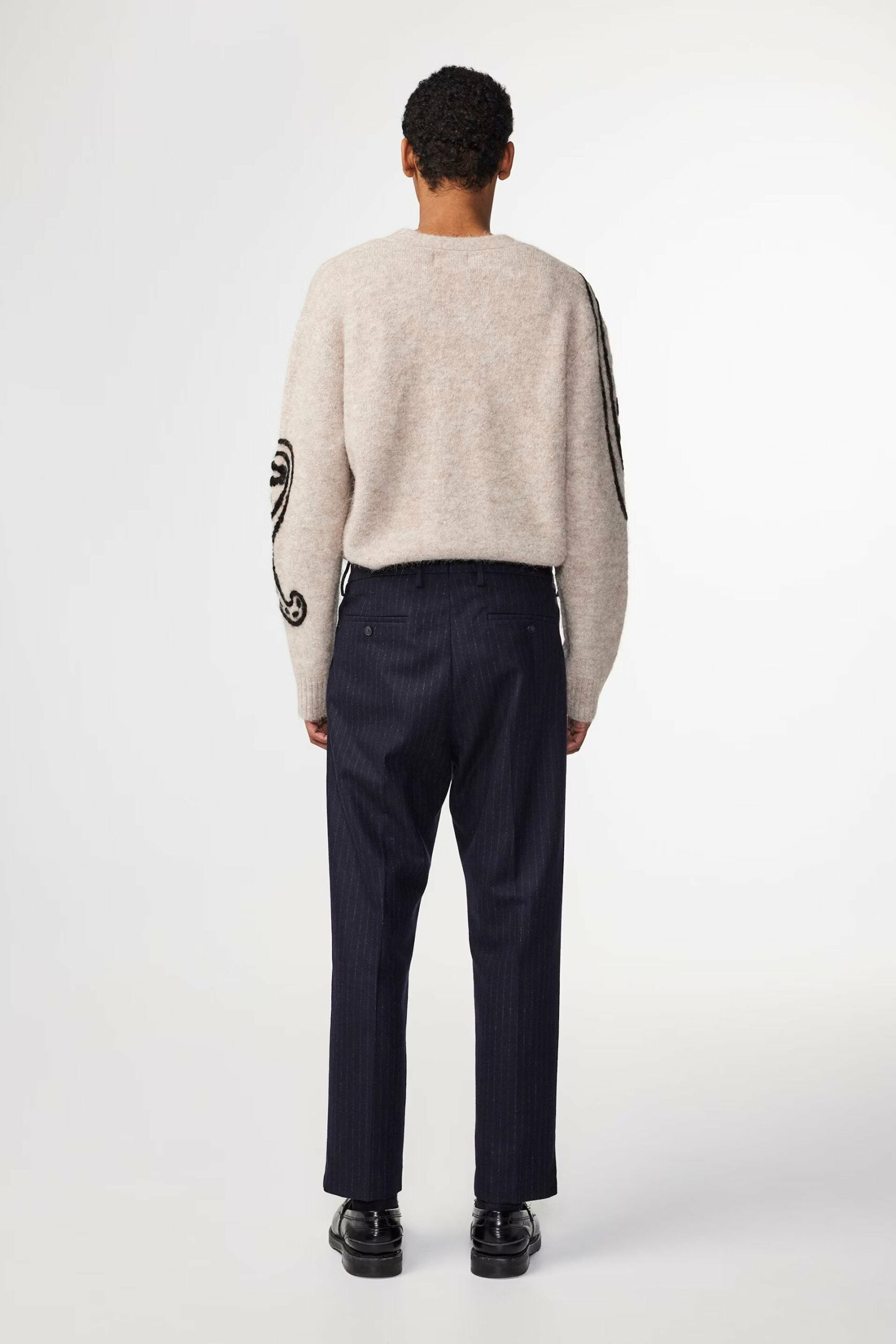 Bill 1630 Chino, navy stripe