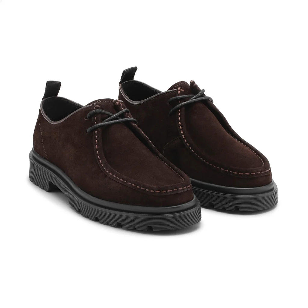 Alain Shoe, Dark Brown Suede