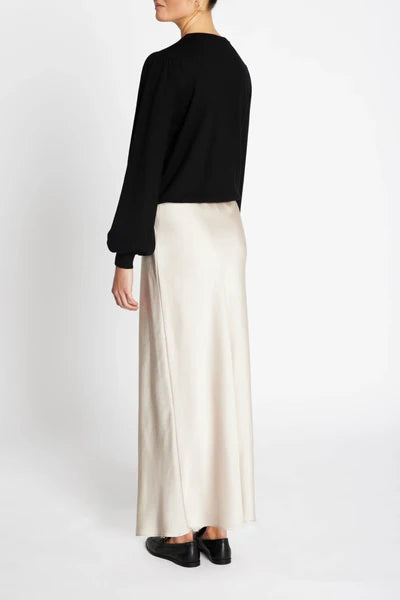 ACACIA JOANELLE SKIRT, SILVER CLOUD
