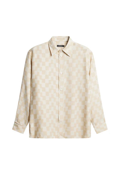 HOWARD JACQUARD SHIRT, MOONBEAM