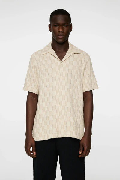 TORPA RESORT JERSEY SHIRT, BRIDGE STACK MOONBEAM