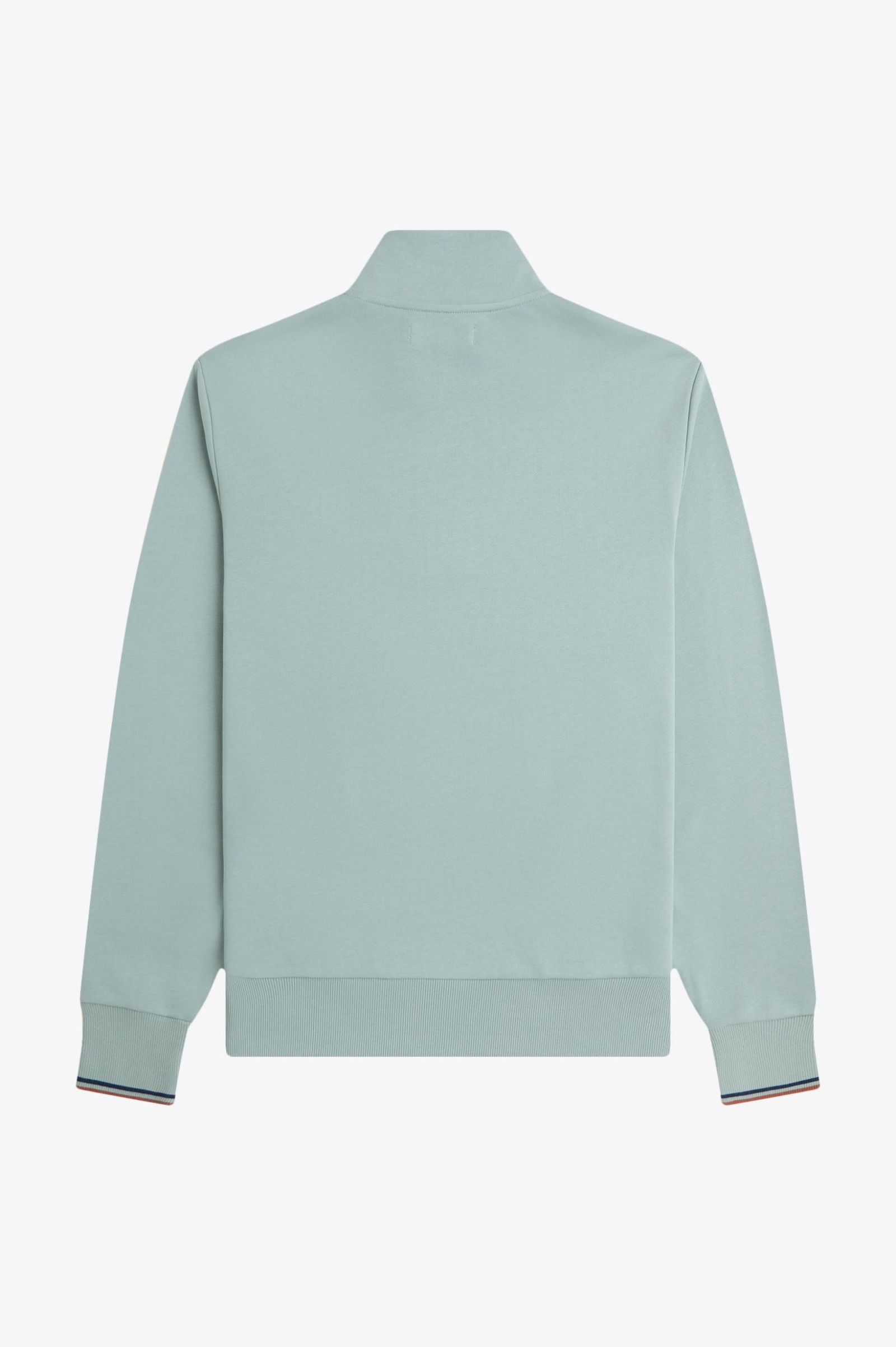 Half Zip Sweatshirt, Silver Blue