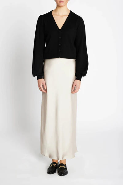 ACACIA JOANELLE SKIRT, SILVER CLOUD