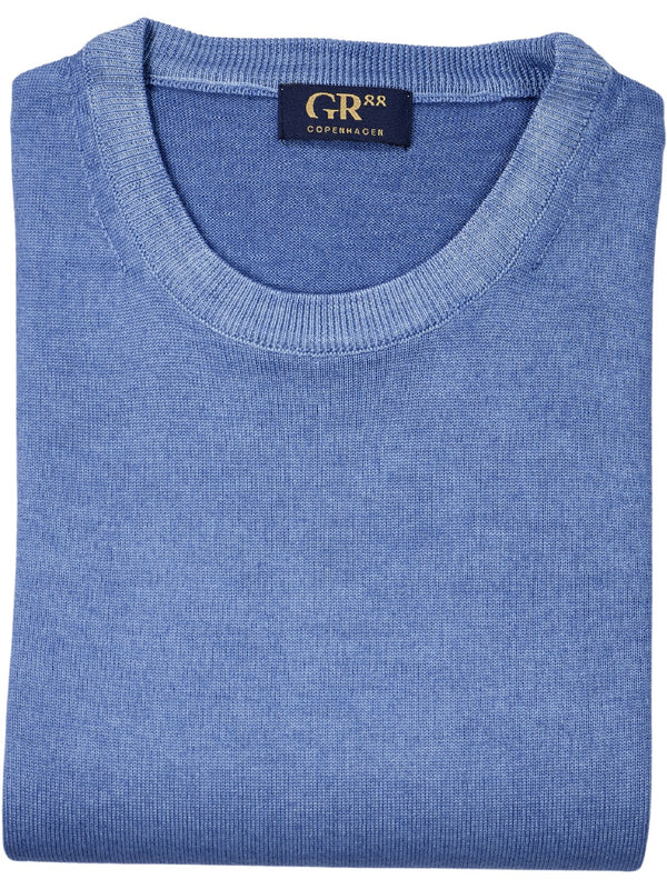 CREW NECK JUMPER 50/50, LIGHT BLUE