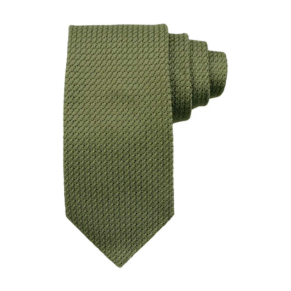 Classic Tie Jacquard,  Dark Olive