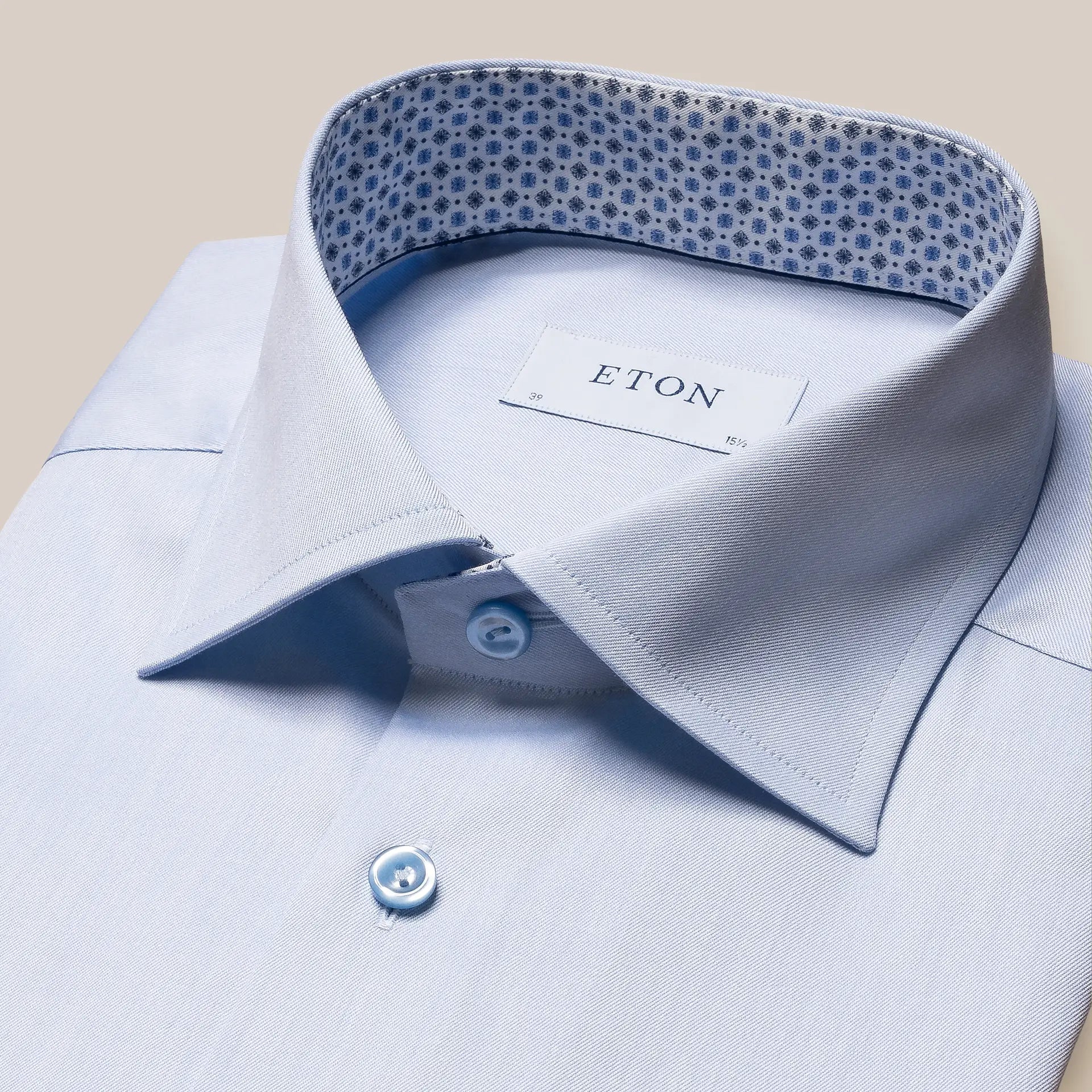 Signature twill, contemp, light blue