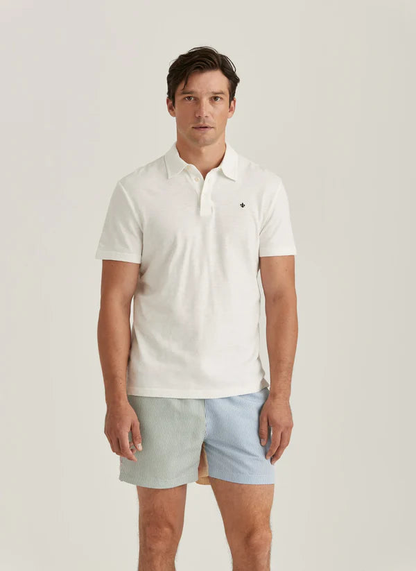 HENRY POLO SHIRT, OFF WHITE