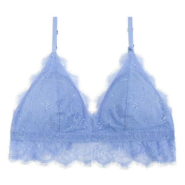GWEN PADDED BRALETTE, BLUE