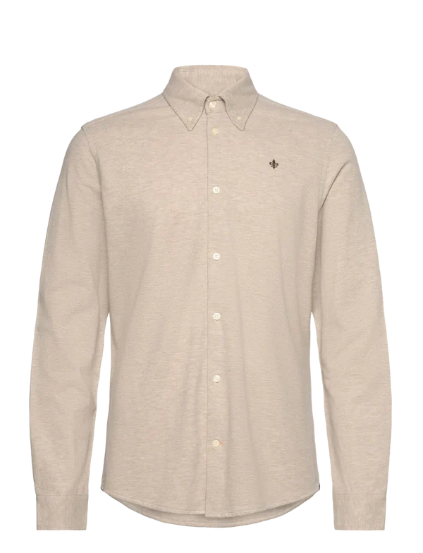 CAMDEN PIQUÉ SHIRT, KHAKI
