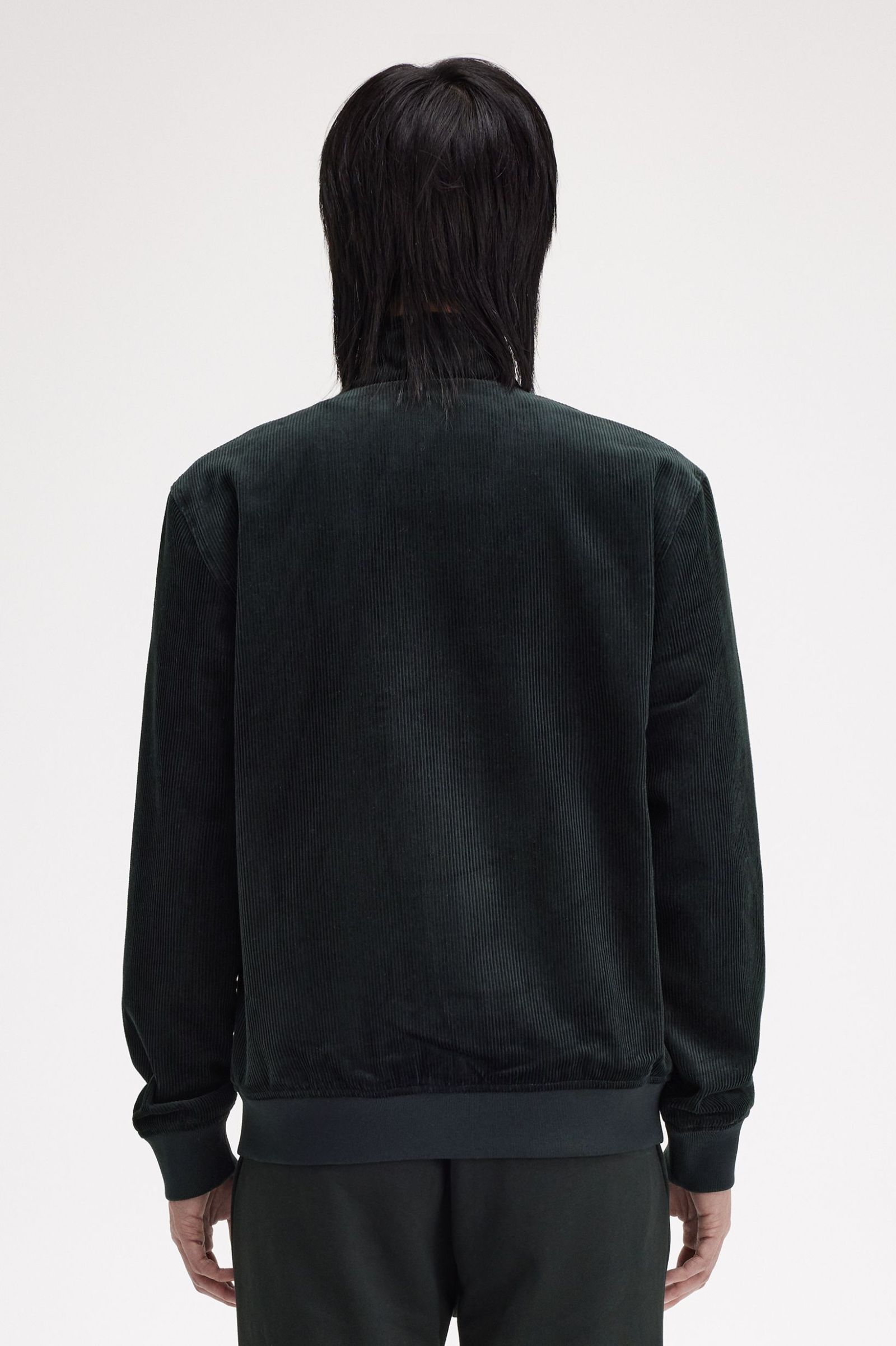 Cord Brentham Jacket, Night Green