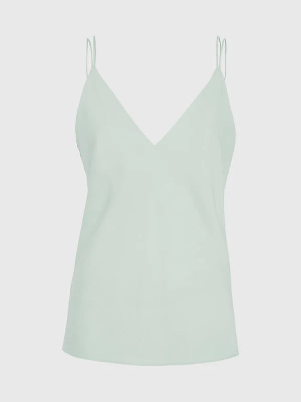 RECYCLED CDC CAMI TOP, MORNING FROST