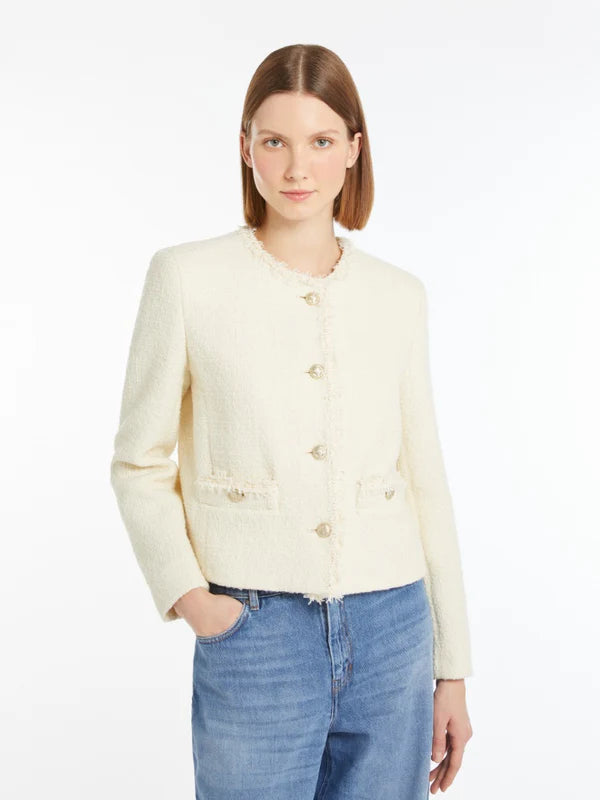 BALIA BLAZER, ECRU