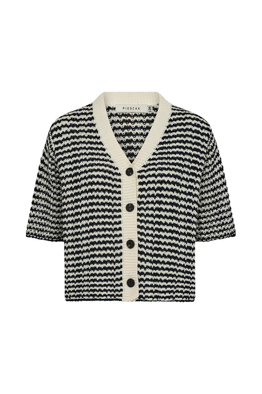 Marianne SS Cardigan, Midnight Navy