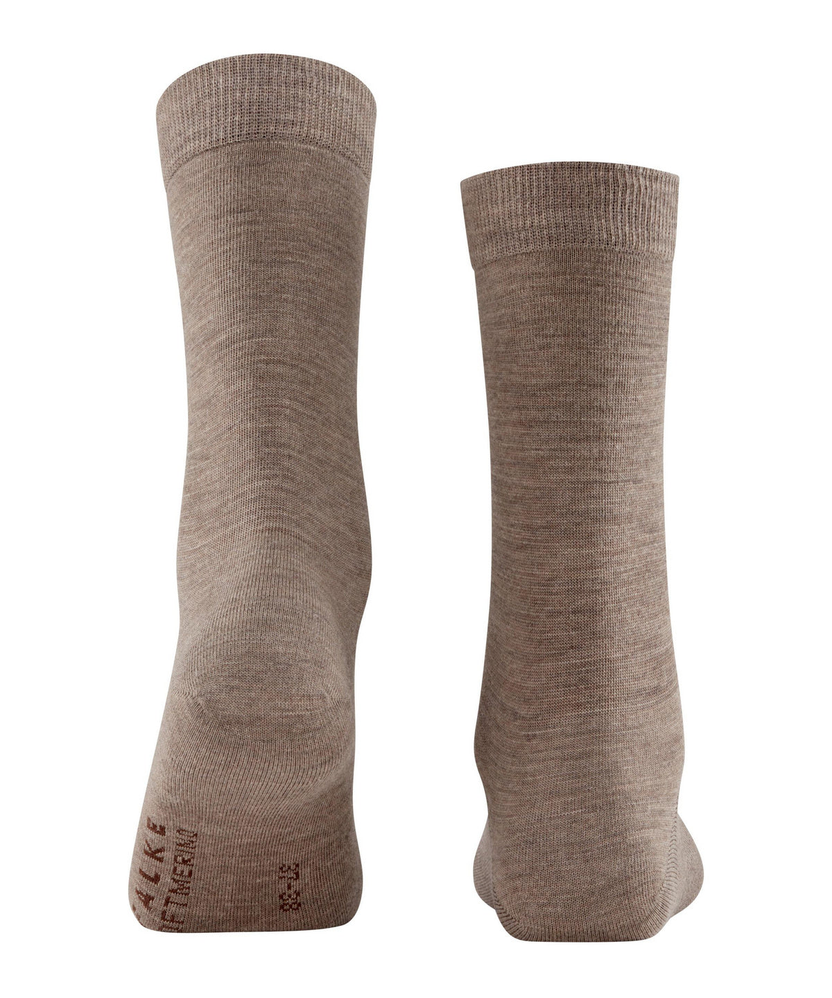Soft merino Women Socks, Pebble