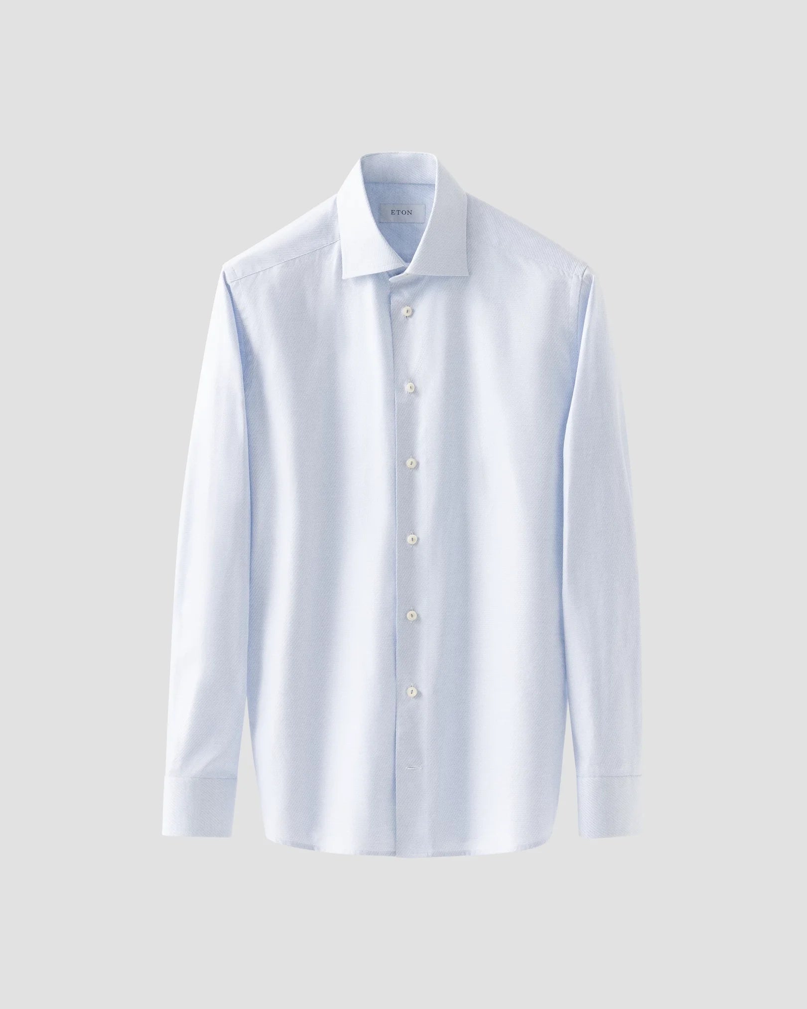Semi Solid SIgnature Dobby Shirt, Slim, Light Blue