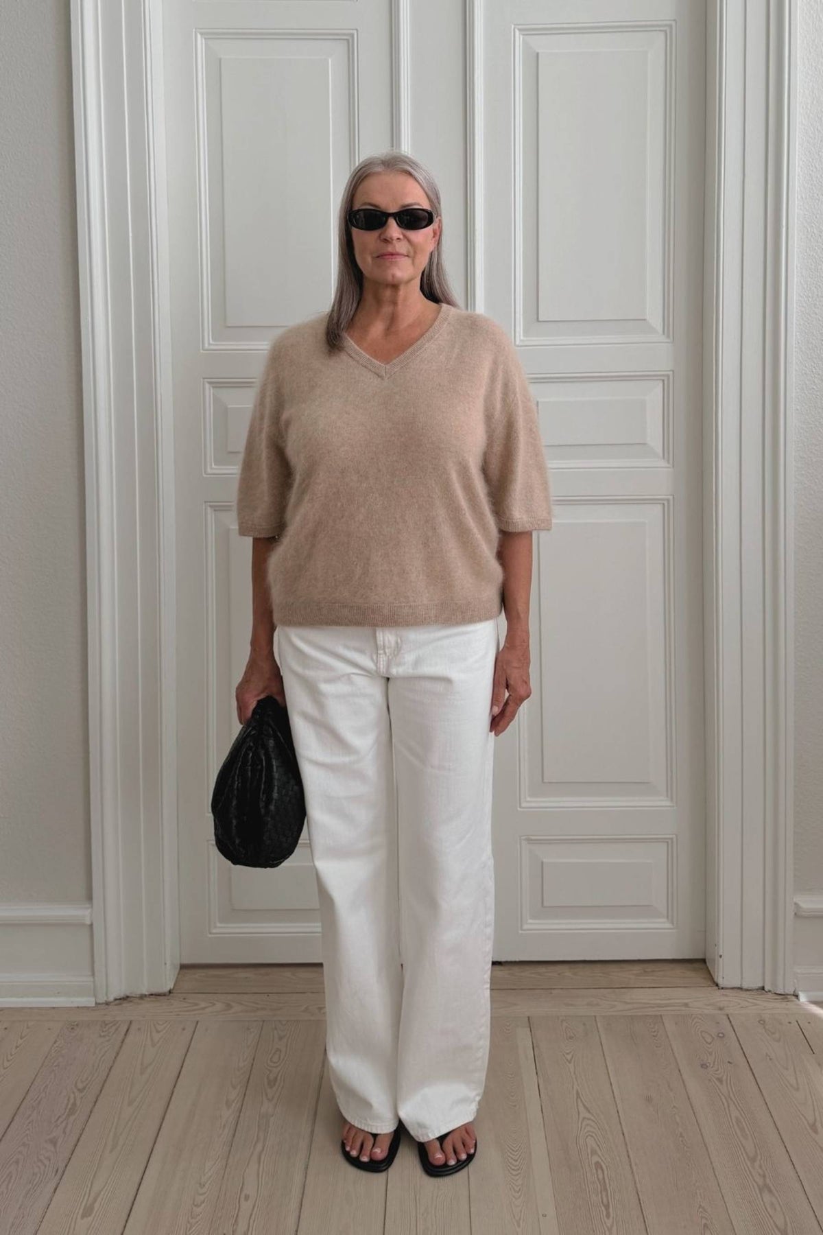 SABRINA T-SHIRT, CAMEL