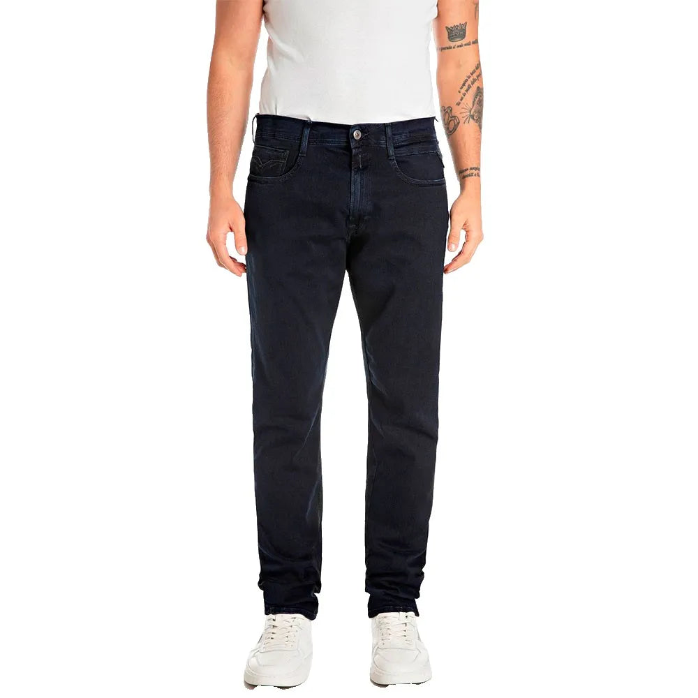 ROCCO HYPERFLEX JEANS, DARK BLUE