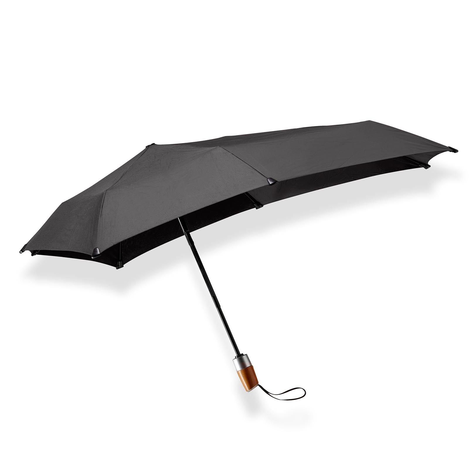 MINI AUTOMATIC DELUXE UMBRELLA, BLACK