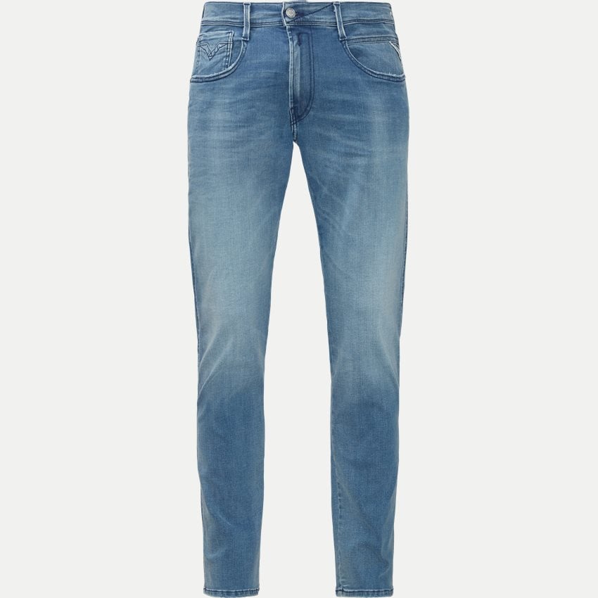 Anbass Hyperflex Jeans, Medium Blue