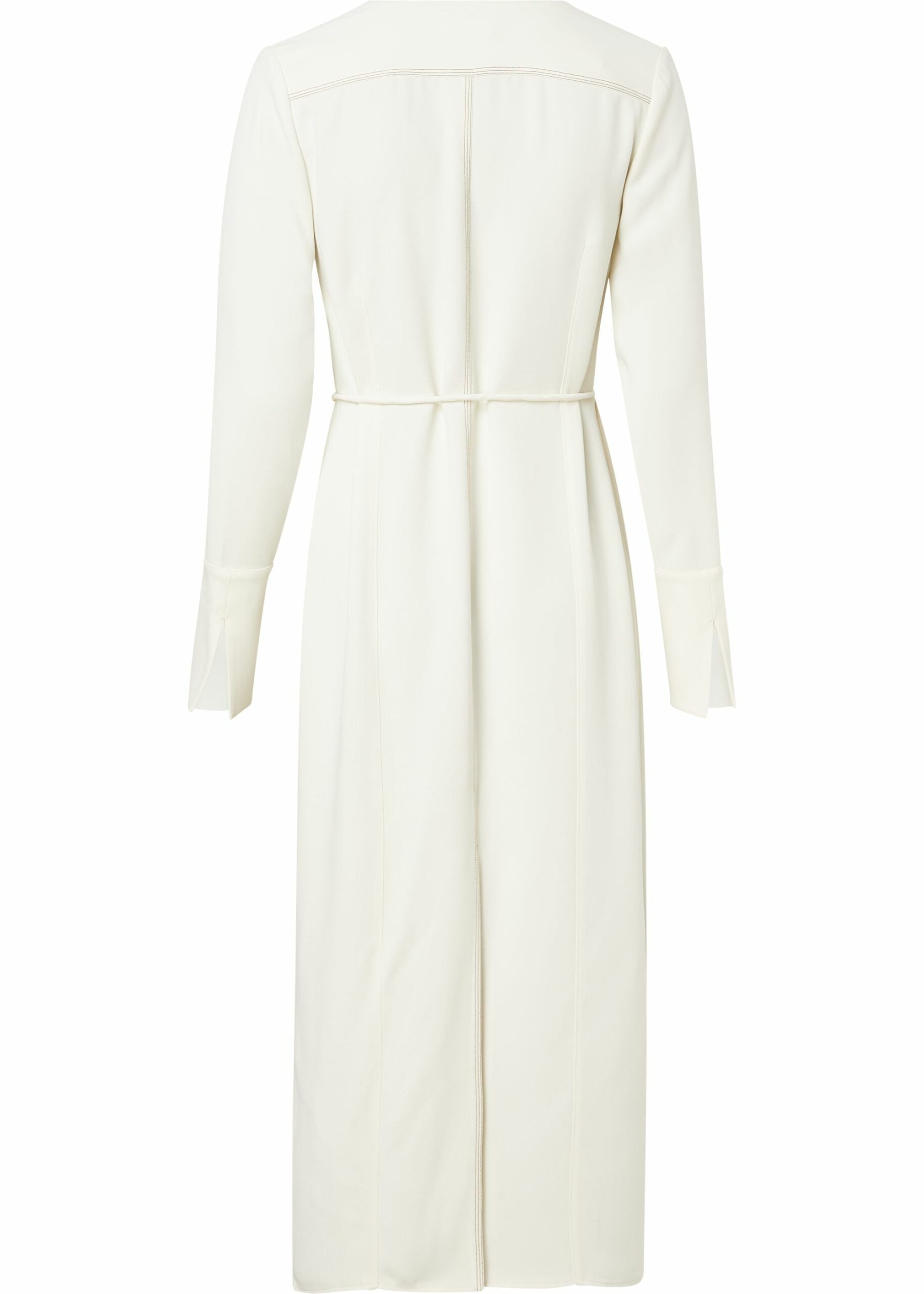 Sustainable twill midi dress, seadpearl