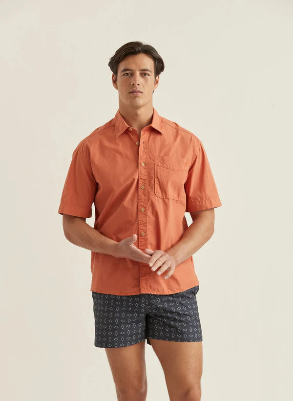 JEREMYN SS SHIRT, RED