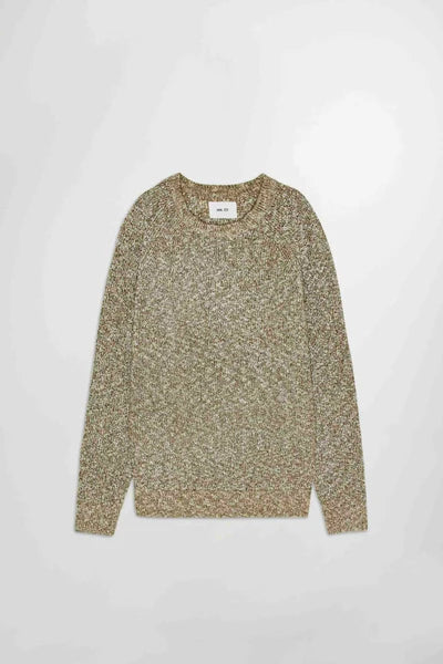 JACOBO BOUCLE 6673 SWEATER, DARK ARMY