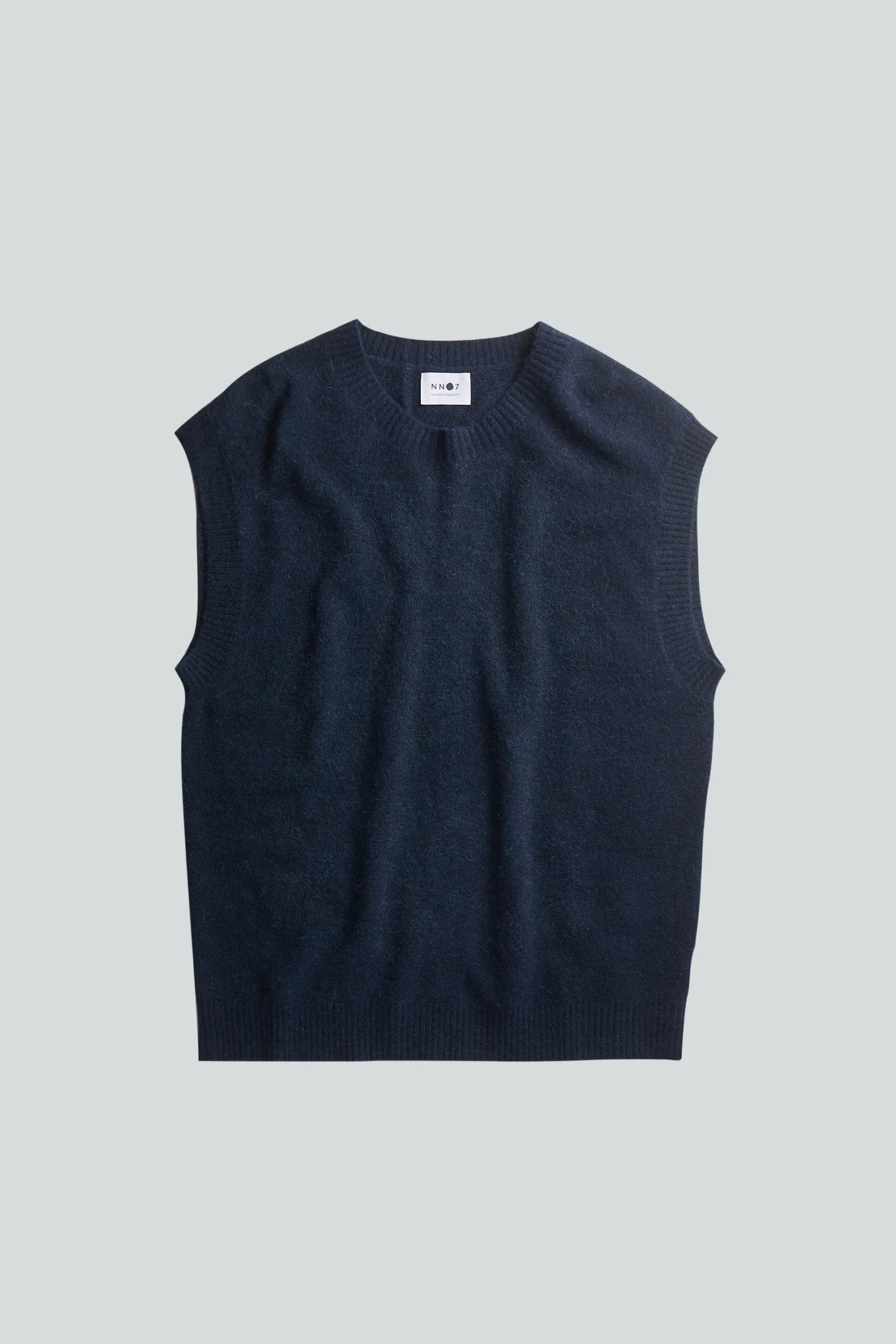 Crew neck vest 6501, navy