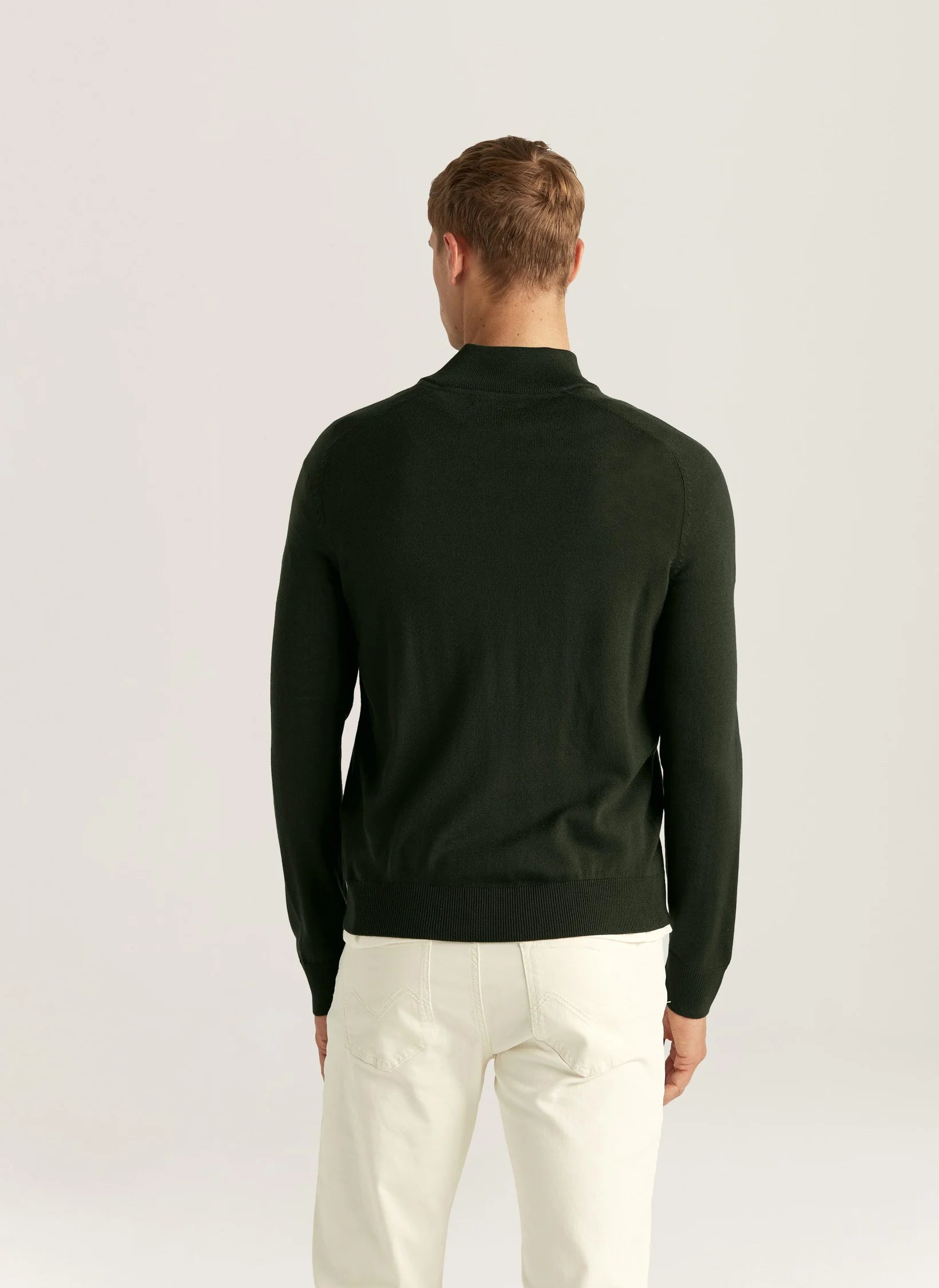 Merino John Zip, Olive