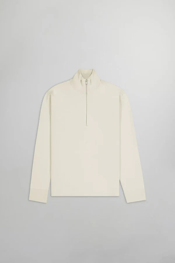 HARALD HALF ZIP 6530, ECRU