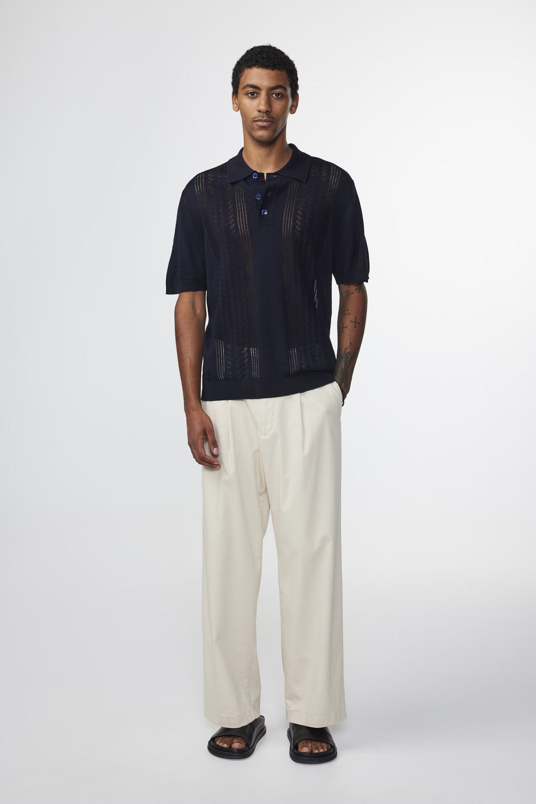 Thor SS Polo 6539, Navy Blue