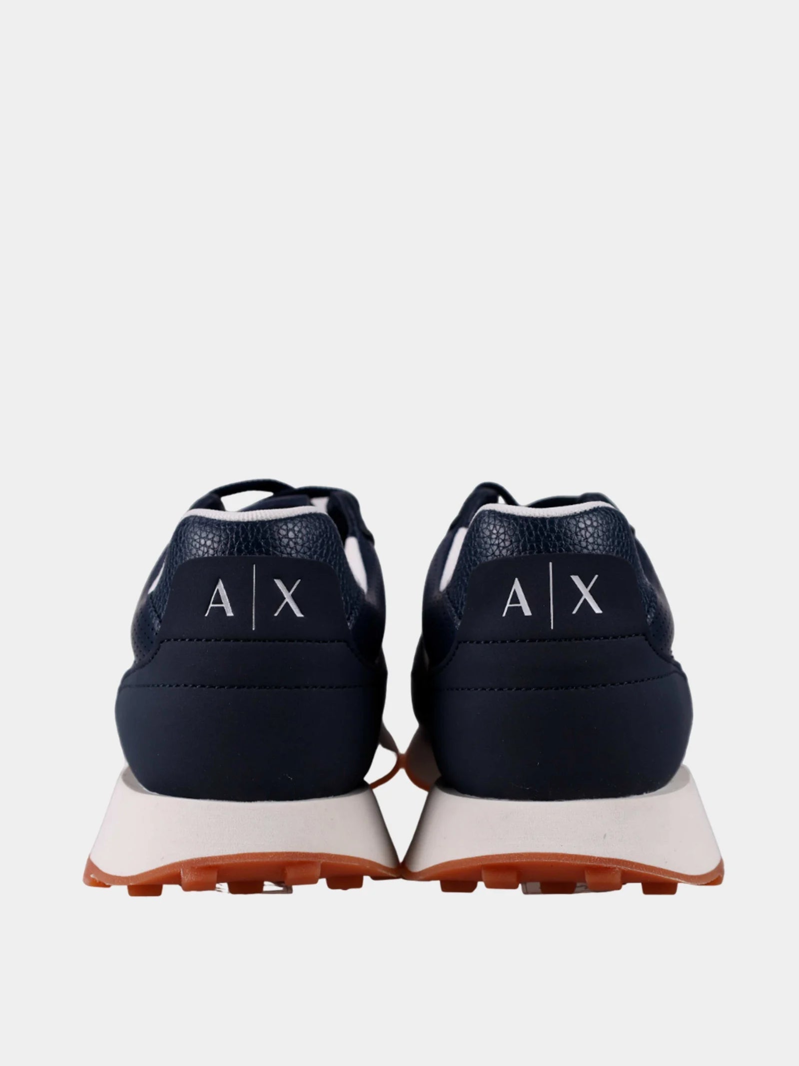 Man Leather Sneaker, Navy