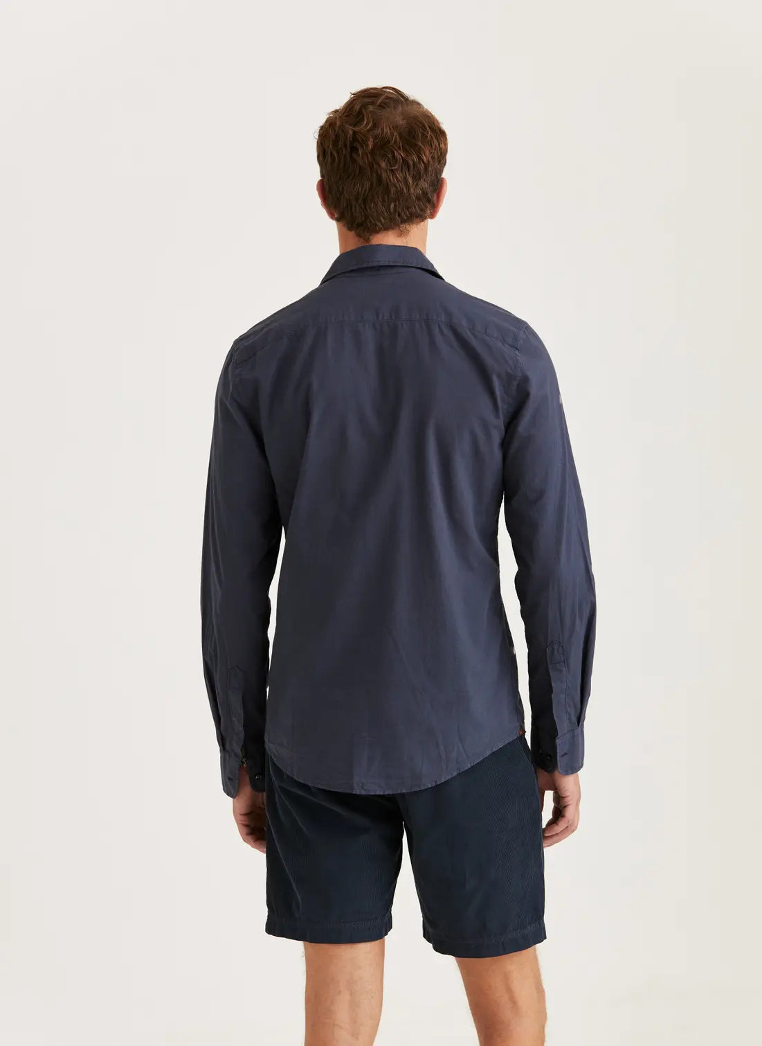 Summer Lightweight Shirt, Classic Fit, Blue