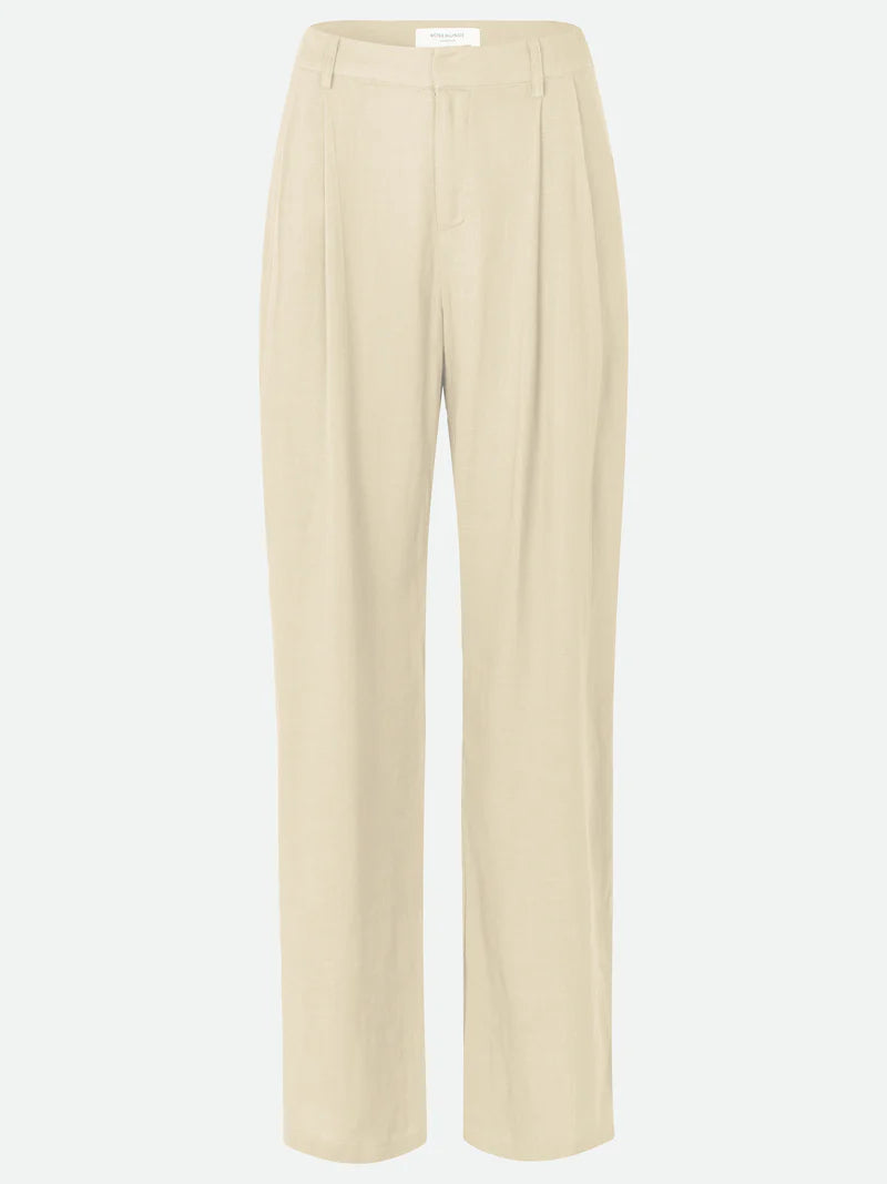 Linen Trousers, Ivory