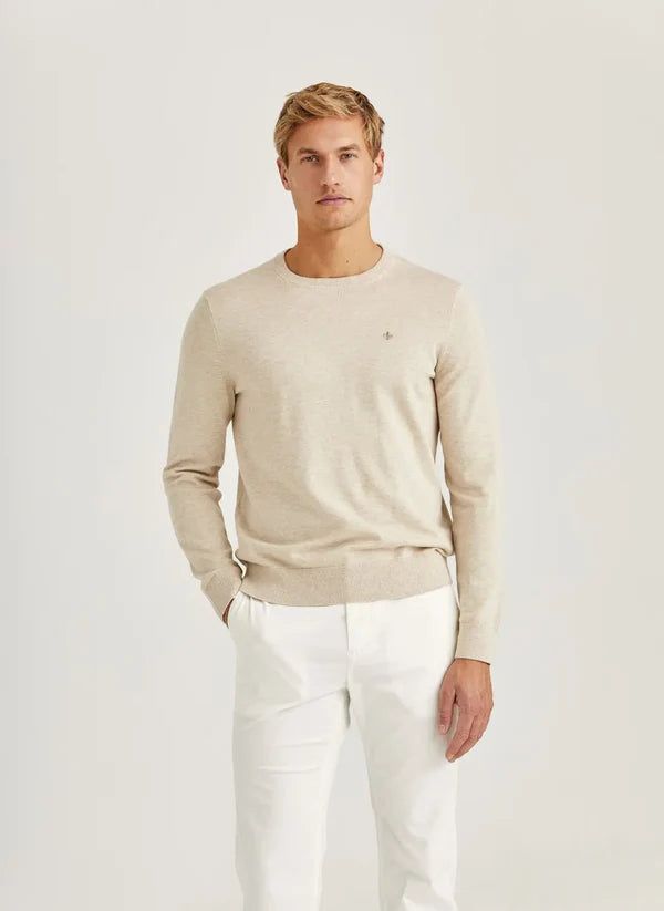 RILEY ONECK KNIT, KHAKI
