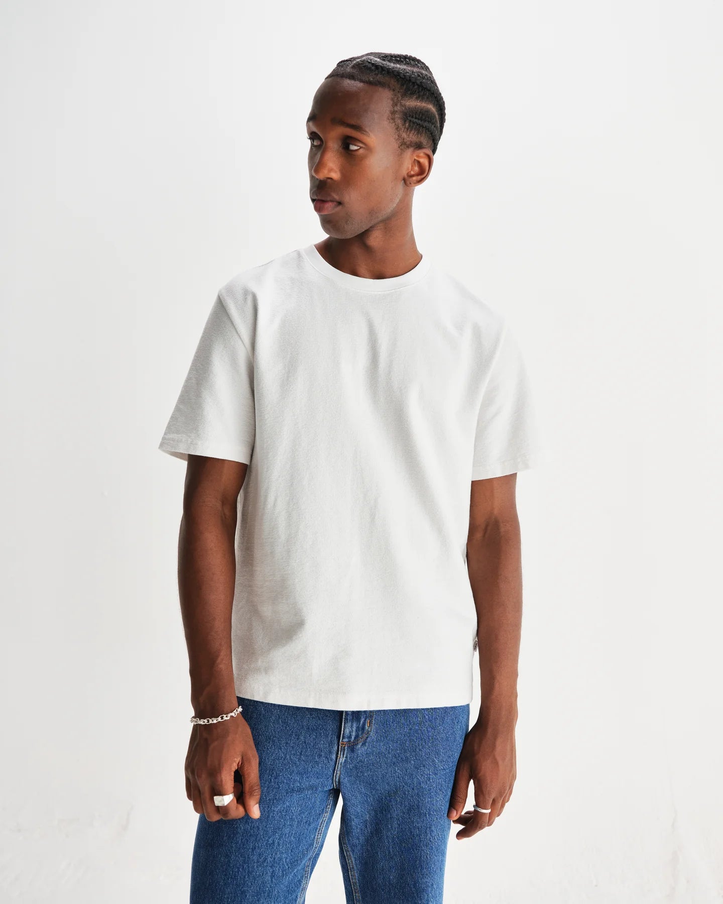 DEAN ORGANIC T-SHIRT, WHITE