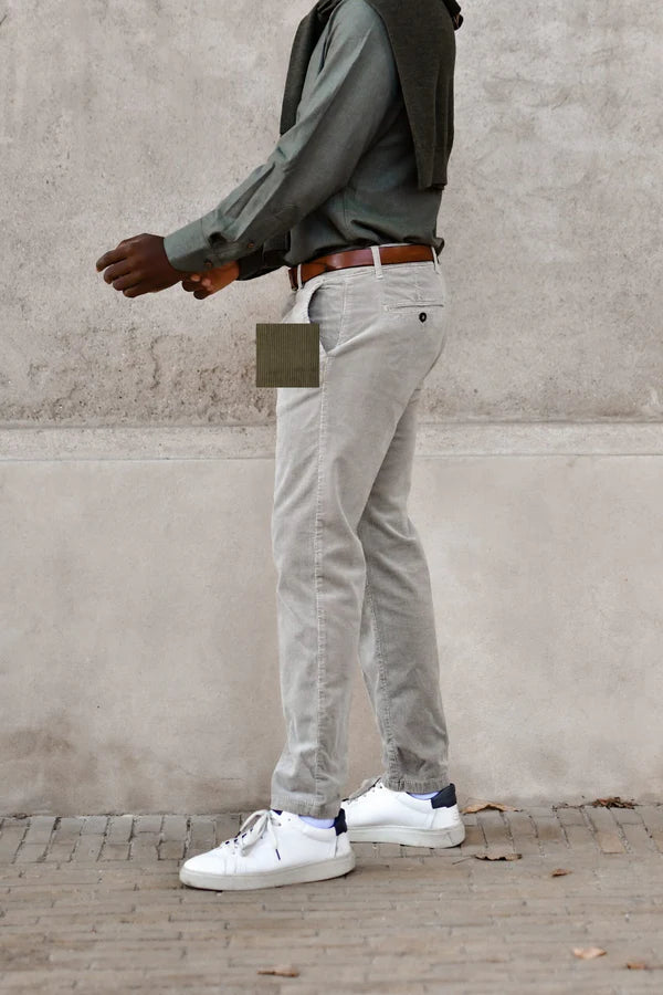 CORDUROY PANTS, GREEN