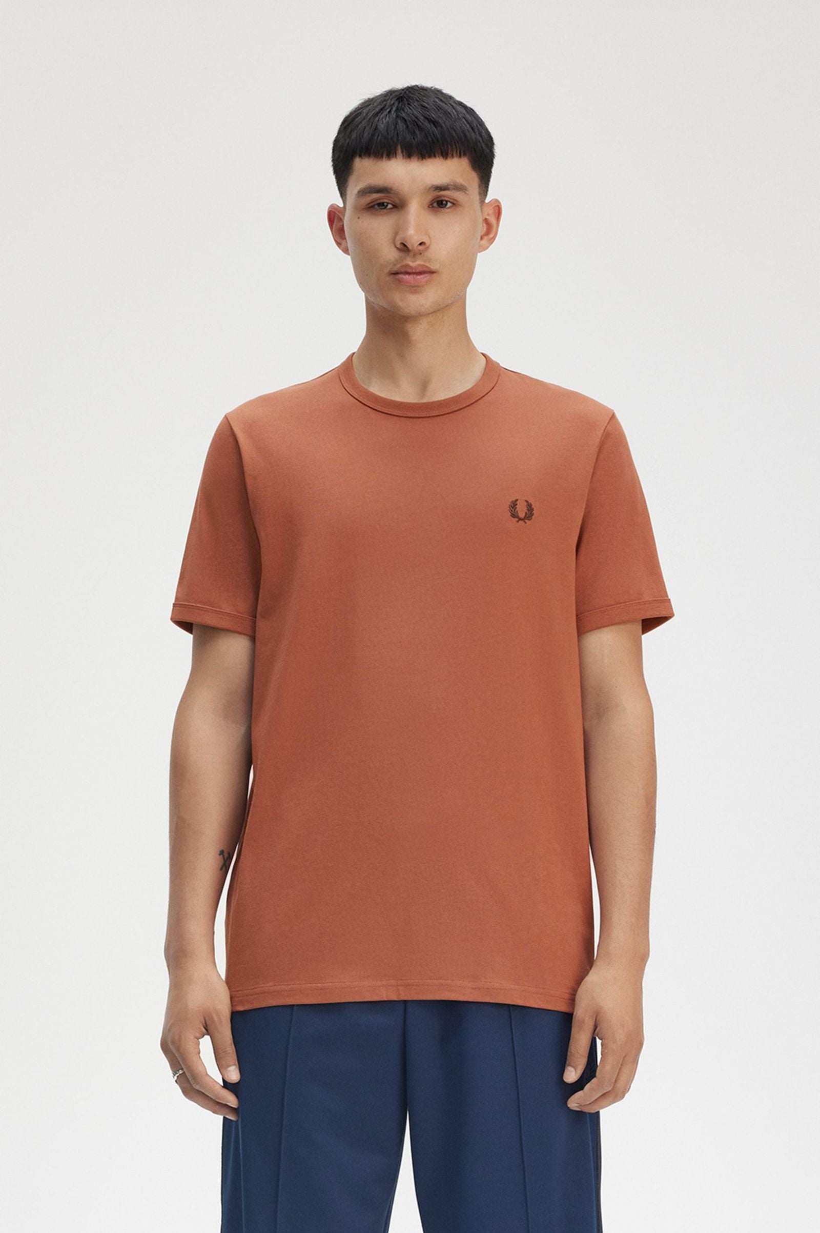 Ringer Tshirt, Cinnamon