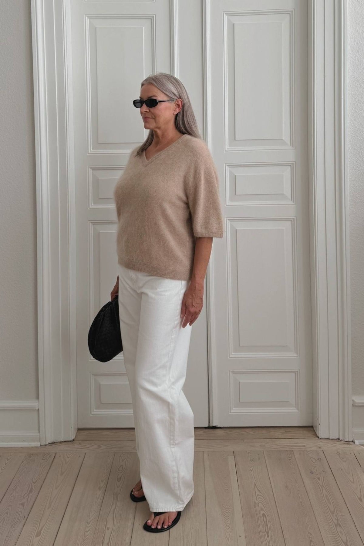 SABRINA T-SHIRT, CAMEL