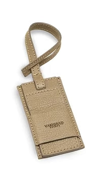 VAKIGRAD ONESKIN BAG W/RING, TAUPE/GOLD