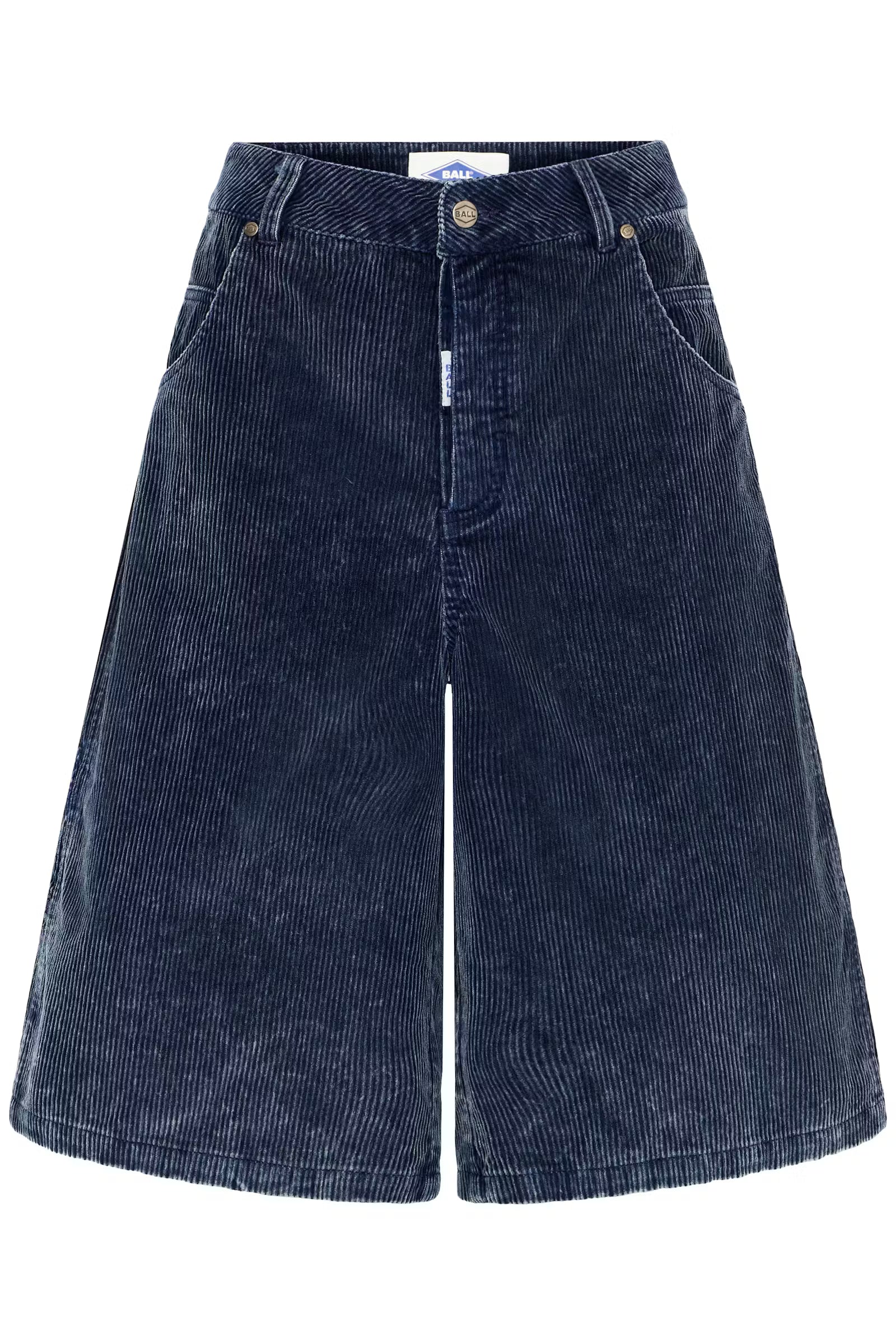 BACORBIN CORDUROY BERMUDA SHORTS, SKY CAPTAIN