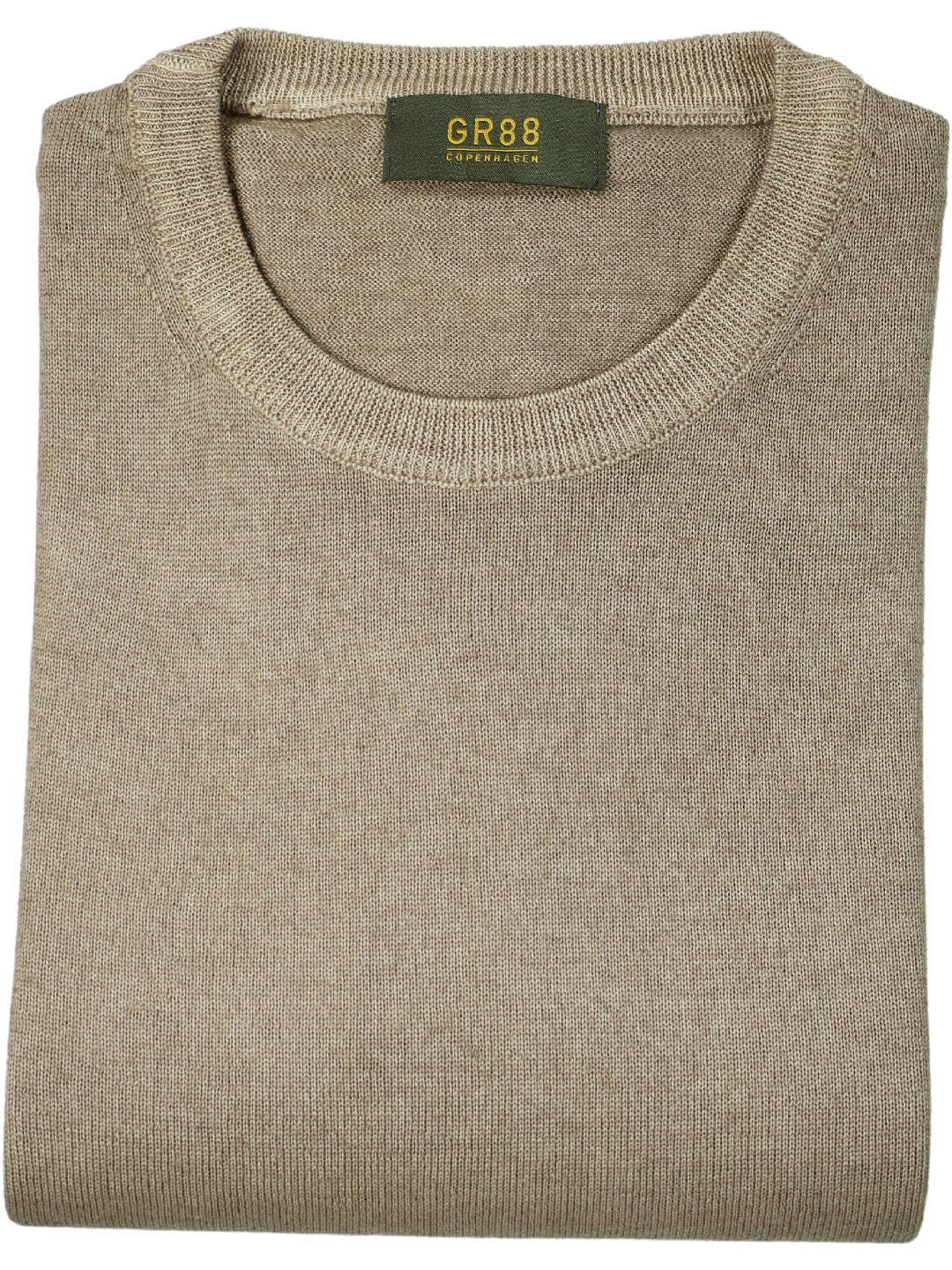 GR88 Jumper strik, crew neck, ecy