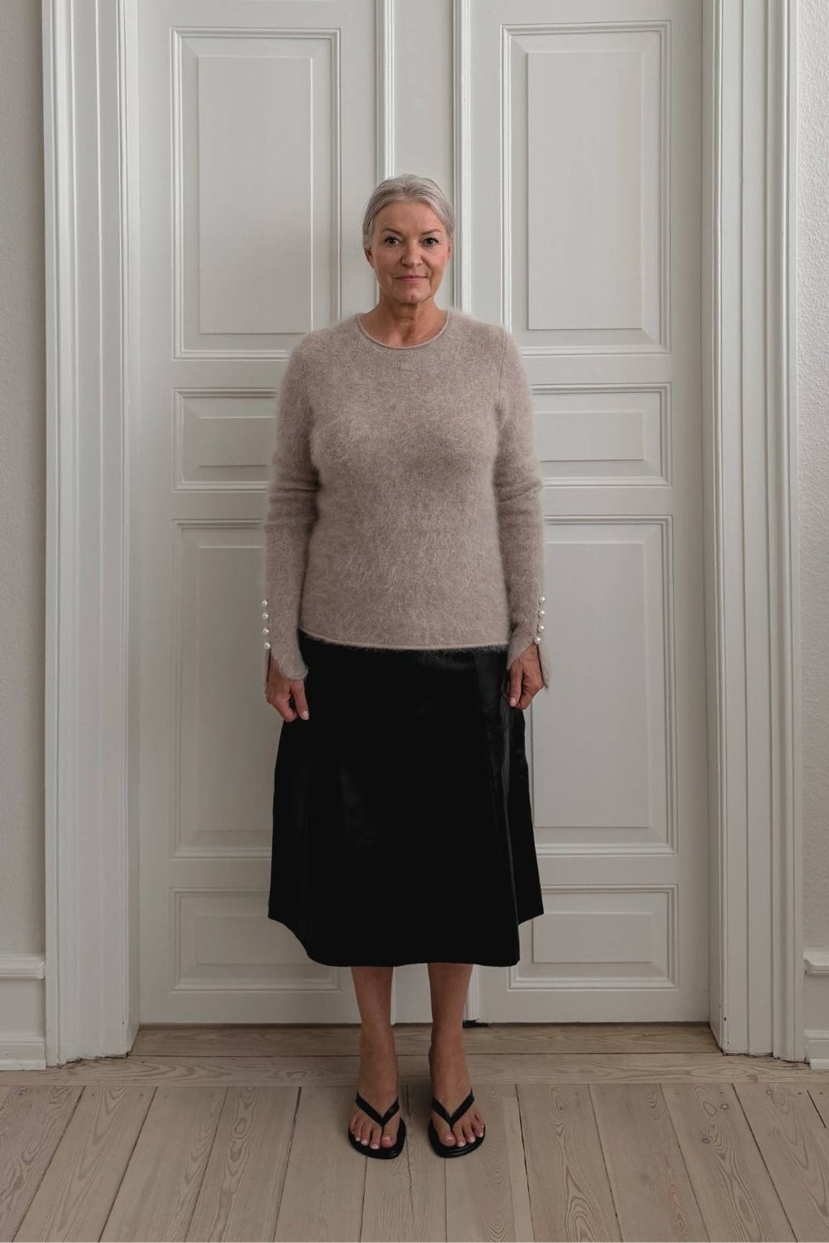 ABBELONE SWEATER BRUSHED, MINK