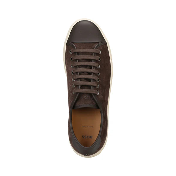 MIRAGE TENN SNEAKERS, DARK BROWN