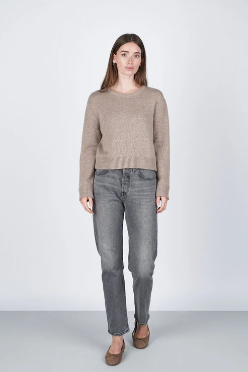 Fara Blouse, Light Smoke