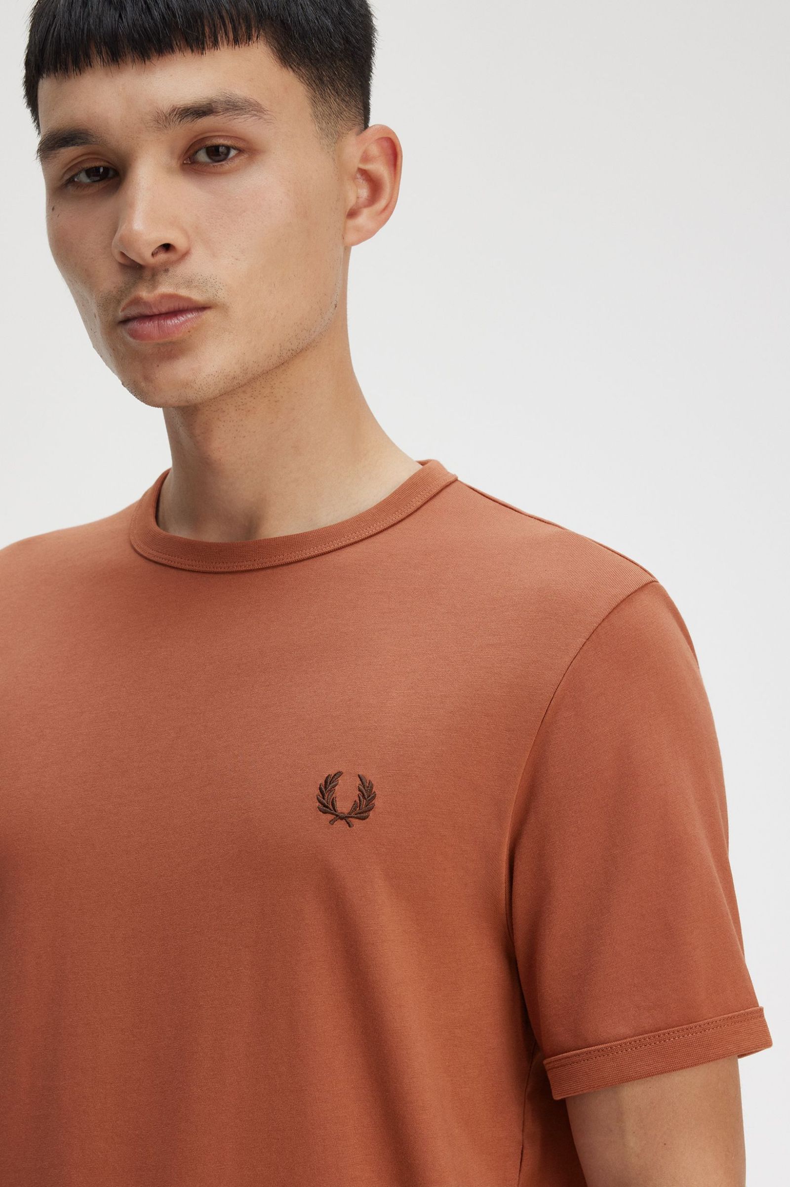 Ringer Tshirt, Cinnamon