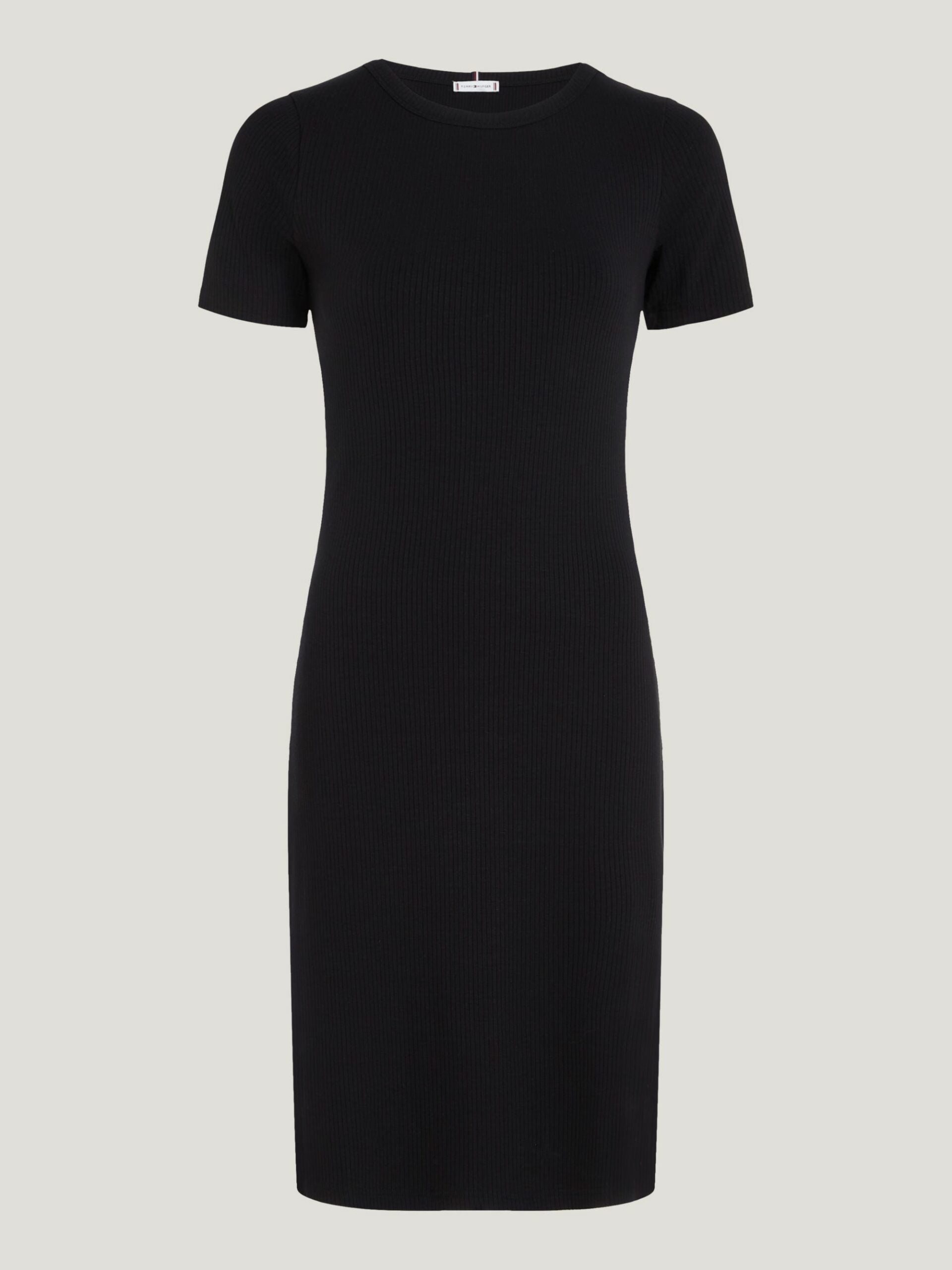 Reg 5X2 Rib Knee Dress SS