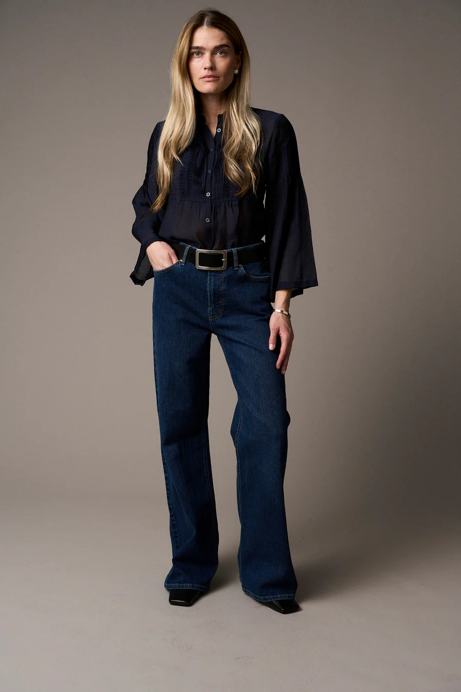 GILLY JEANS WASH AREZZO, DENIM BLUE