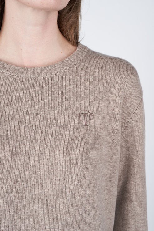 Fara Blouse, Light Smoke