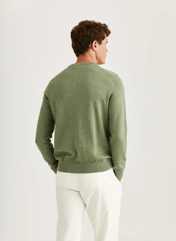 RILEY ONECK KNIT, GREEN